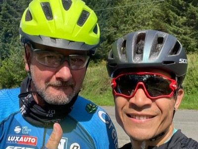 Jelle en Carlos fietsen voor Bindkracht!