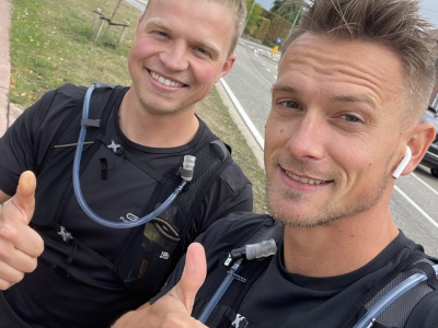 Daan & Levi lopen voor Bindkracht!