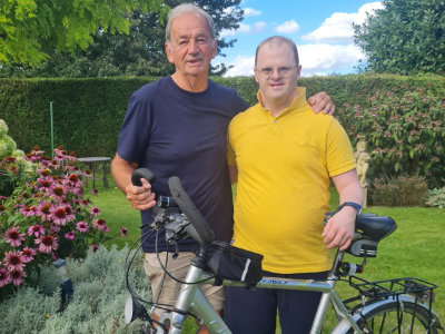 Op 9/9 fiets ik,als nonkel van Pieter, 100 km om BK te steunen.Jullie bijdrage is welkom!